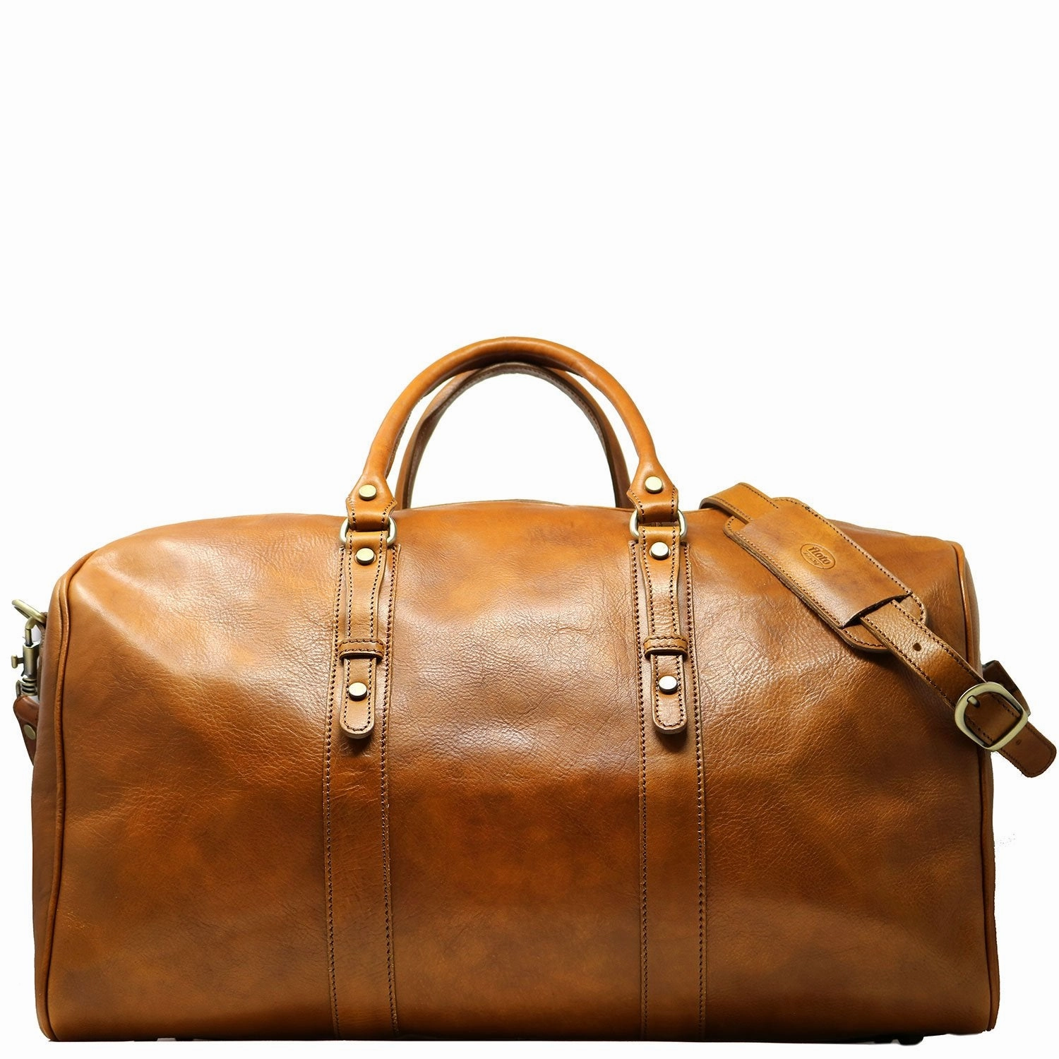 Floto Leather Venezia Grande Duffle Bag Limited Time Steal