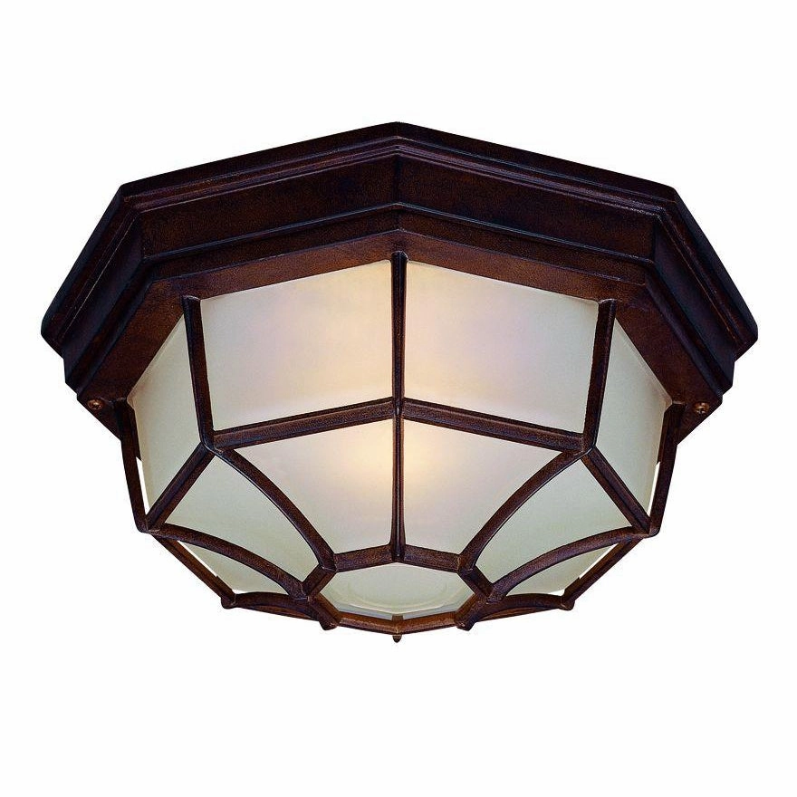 FlushMount Outdoor Ceiling Light
