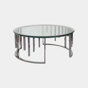 Flynn - Round Coffee Tableoutdoor coffee table for patio or lounge