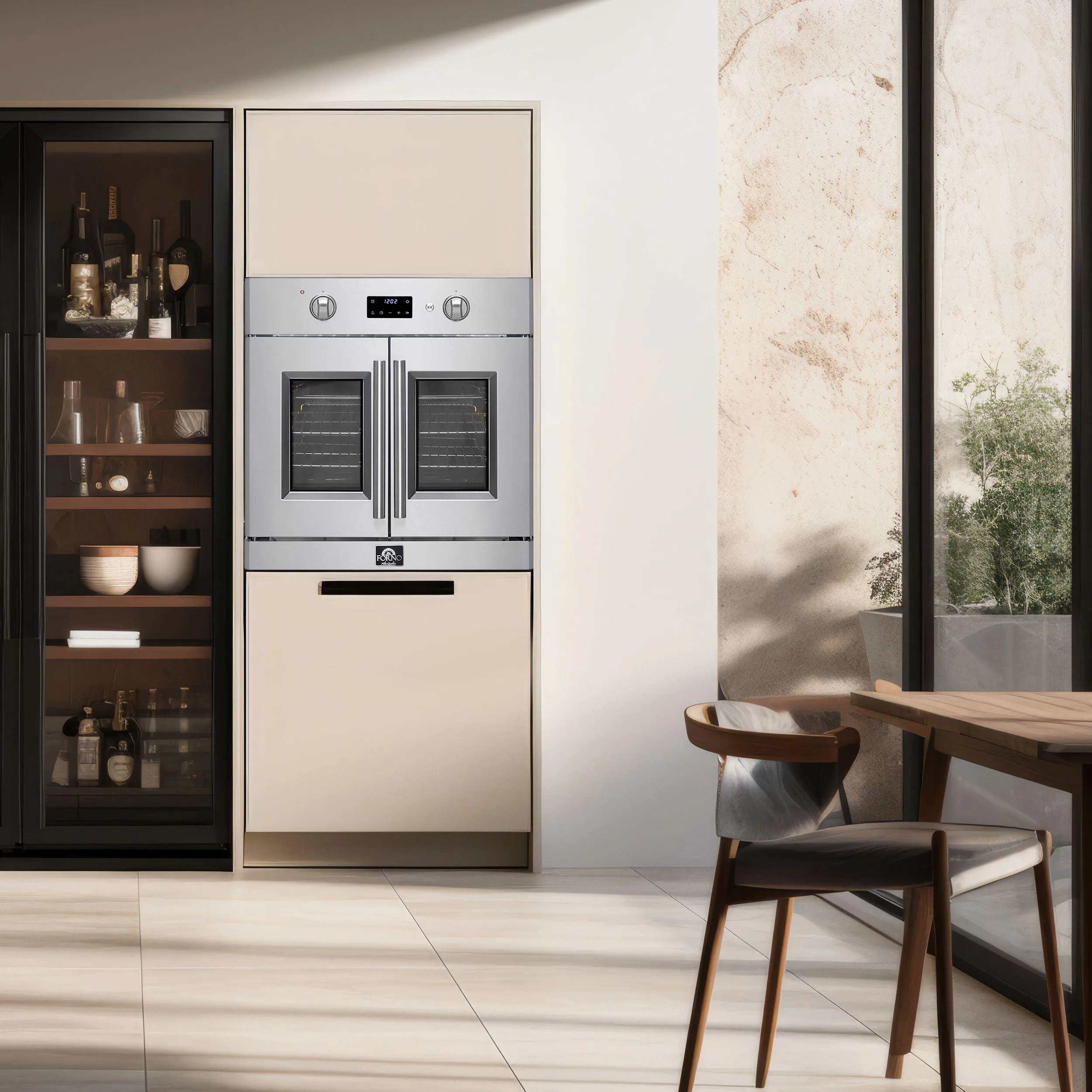 Forno FBOEL133330 Asti 30-Inch Electric French Door Wall Oven