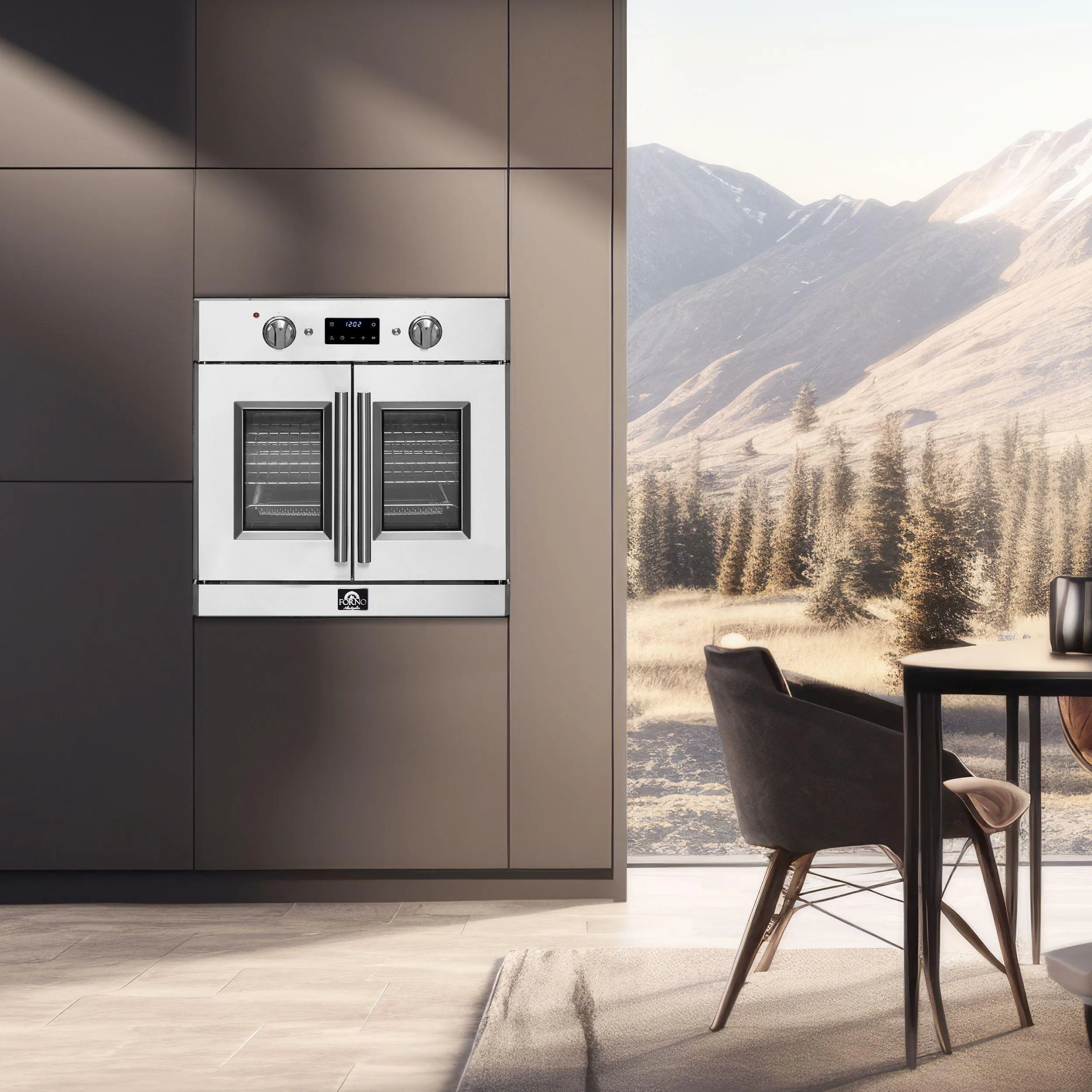 Forno FBOEL137130 Gallico 30-Inch Electric French Door Wall Oven
