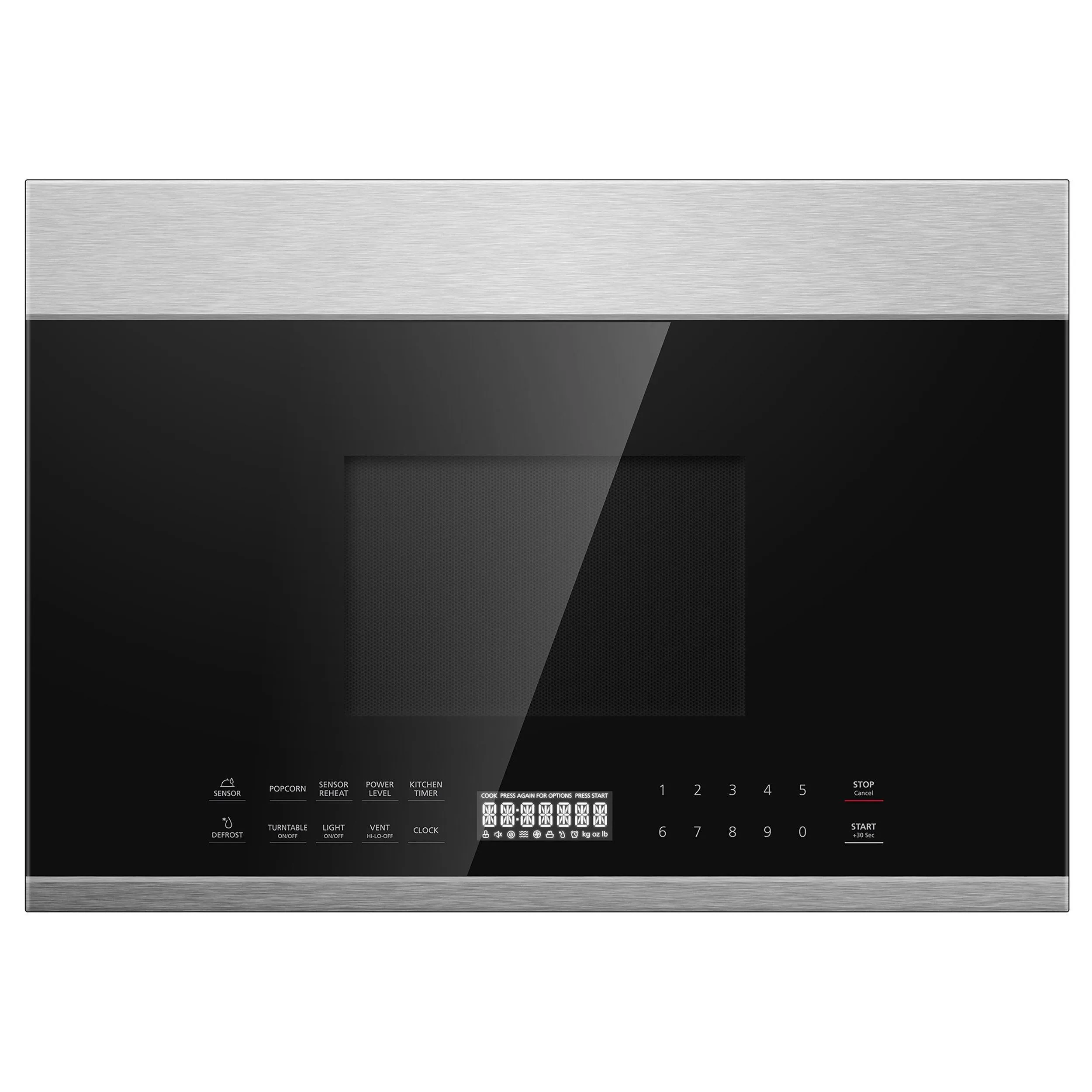 Forno FOTR307924 Forno Capriolo 24" Otr Stainless Steel Microwave Oven 1.3 Cu.Ft.