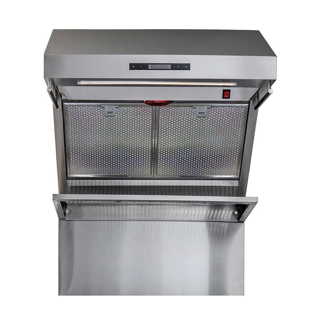 Forno FRHWM502930HB Savona - 30" Wall Mount Range Hood With Hybrid Filters & Back Splash