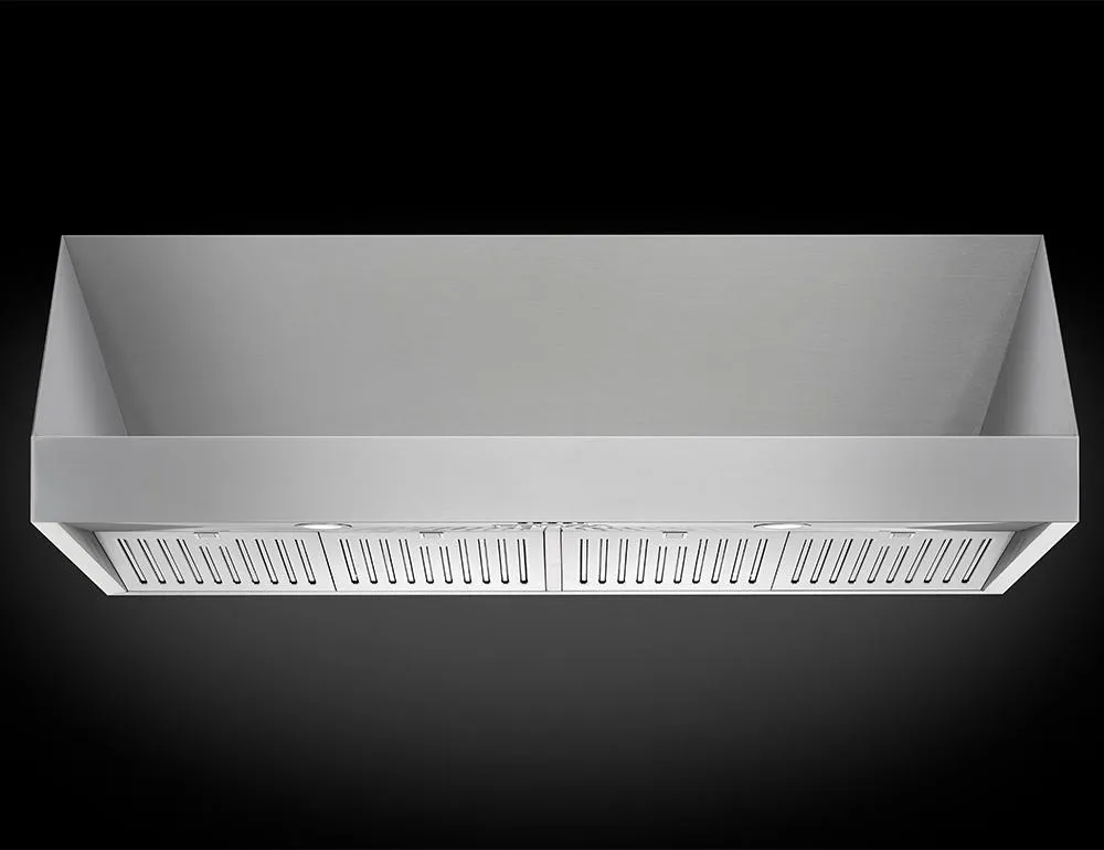 Forzacucina FH4818 48 Inch Professional Wall Mounted Range Hood, 18 Inches Tall