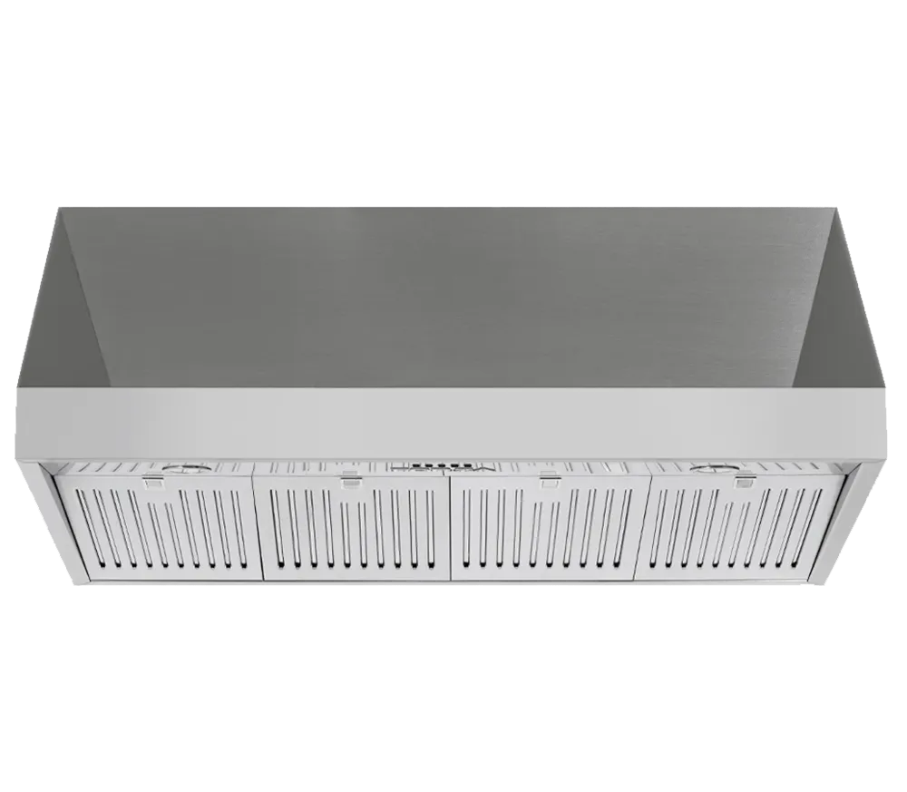 Forzacucina FH4824 48 Inch Professional Wall Mounted Range Hood, 24 Inches Tall