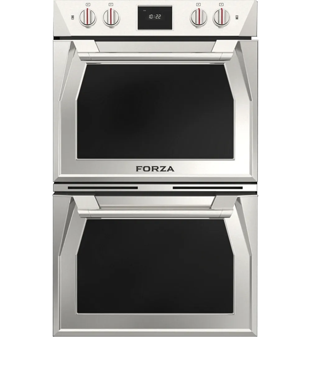 Forzacucina FODP30S 30 Inch Double Dual Convection Electric Wall Oven