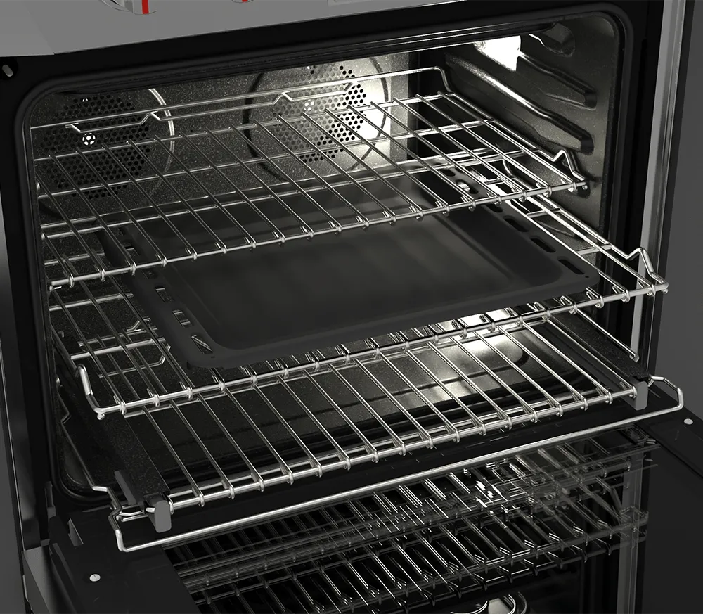 Forzacucina FODP30S 30 Inch Double Dual Convection Electric Wall Oven