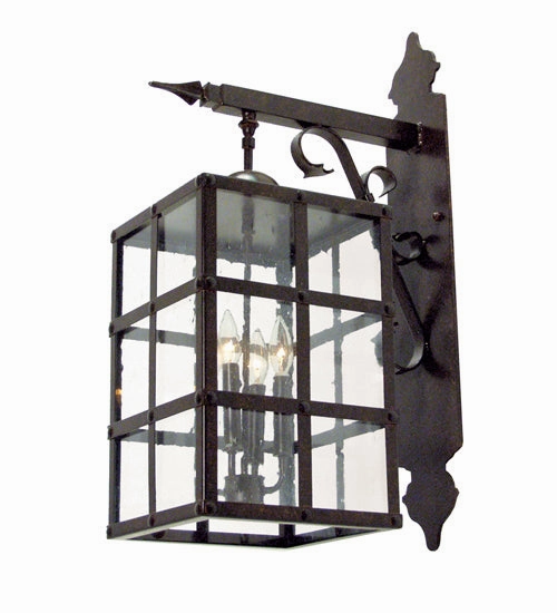 Four Light Wall SconceOutdoor wall sconces with motion sensor