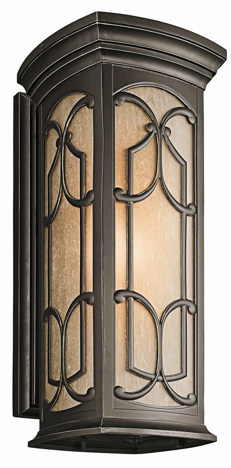 Franceasi One Light Outdoor Wall Mount Olde BronzeOutdoor wall sconces with motion sensor