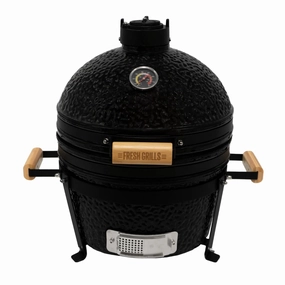 Fresh Grills 16 Kamado BBQ Oven luxury outdoor cooking system setup