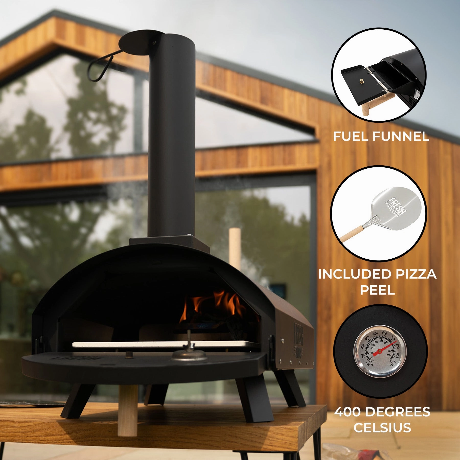 Fresh Grills Classic Outdoor Pizza Oven