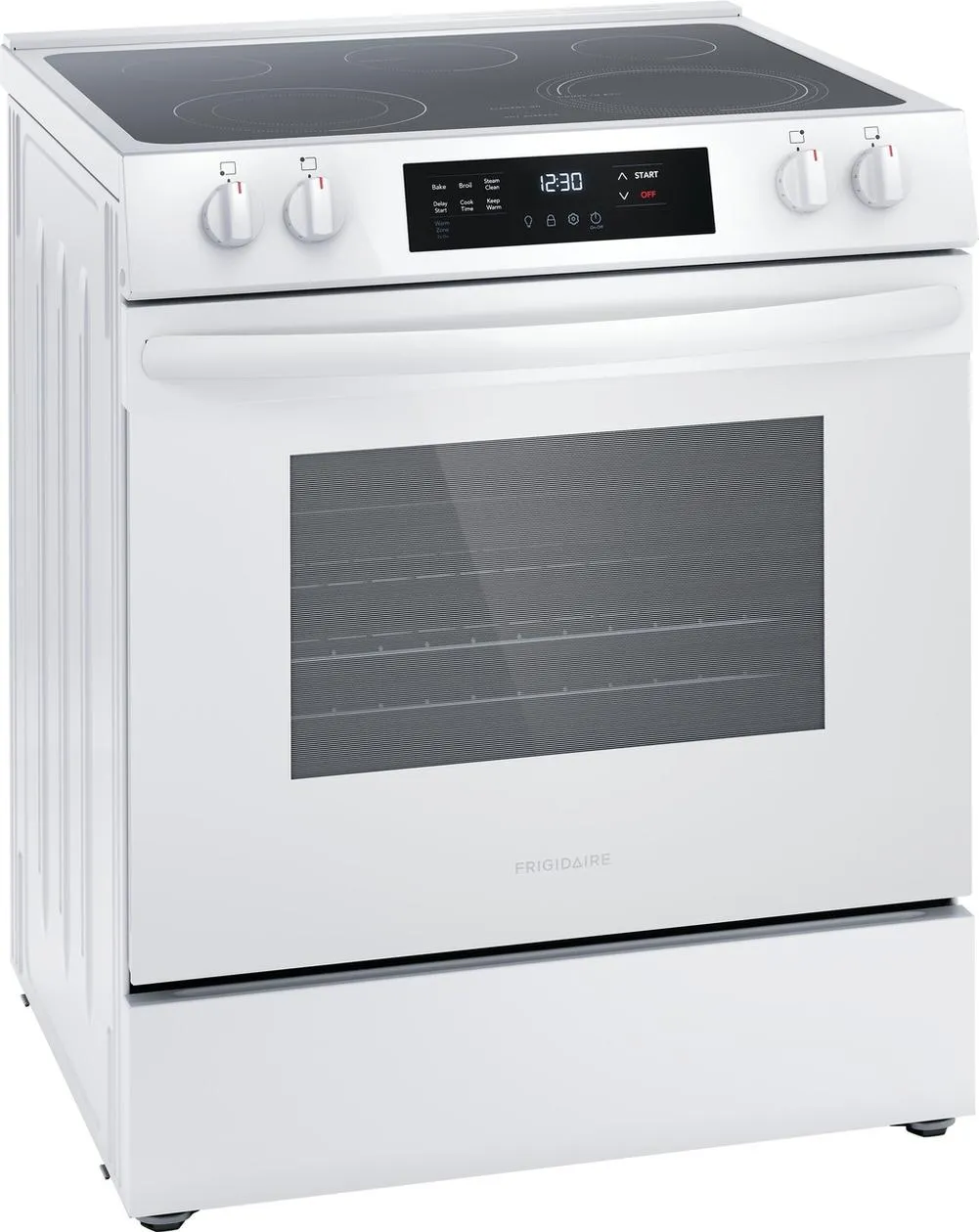 Frigidaire FCFE3062AW Frigidaire 30" Front Control Electric Range