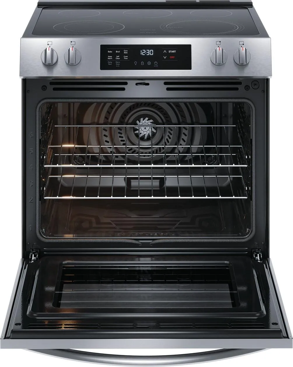 Frigidaire FCFE3083AS Frigidaire 30" Front Control Electric Range