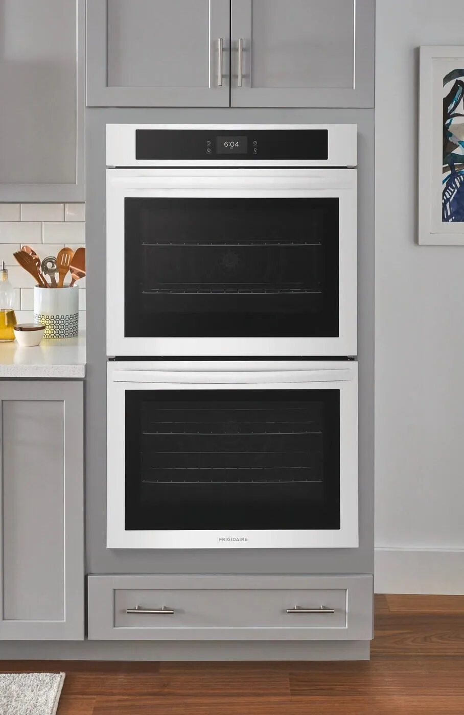 Frigidaire FCWD3027AW Frigidaire 30'' Double Electric Wall Oven With Fan Convection