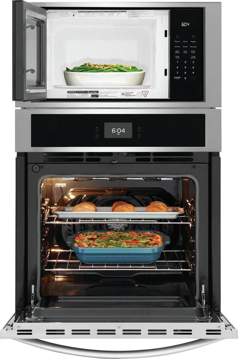 Frigidaire FCWM2727AS Frigidaire 27" Electric Wall Oven/Microwave Combination
