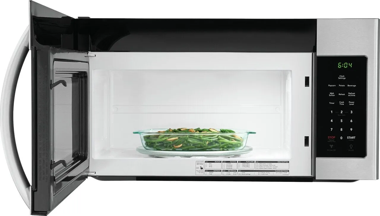 Frigidaire FFMV1645TS Frigidaire 1.6 Cu. Ft. Over-The-Range Microwave