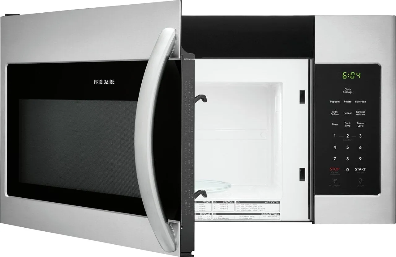 Frigidaire FFMV1645TS Frigidaire 1.6 Cu. Ft. Over-The-Range Microwave