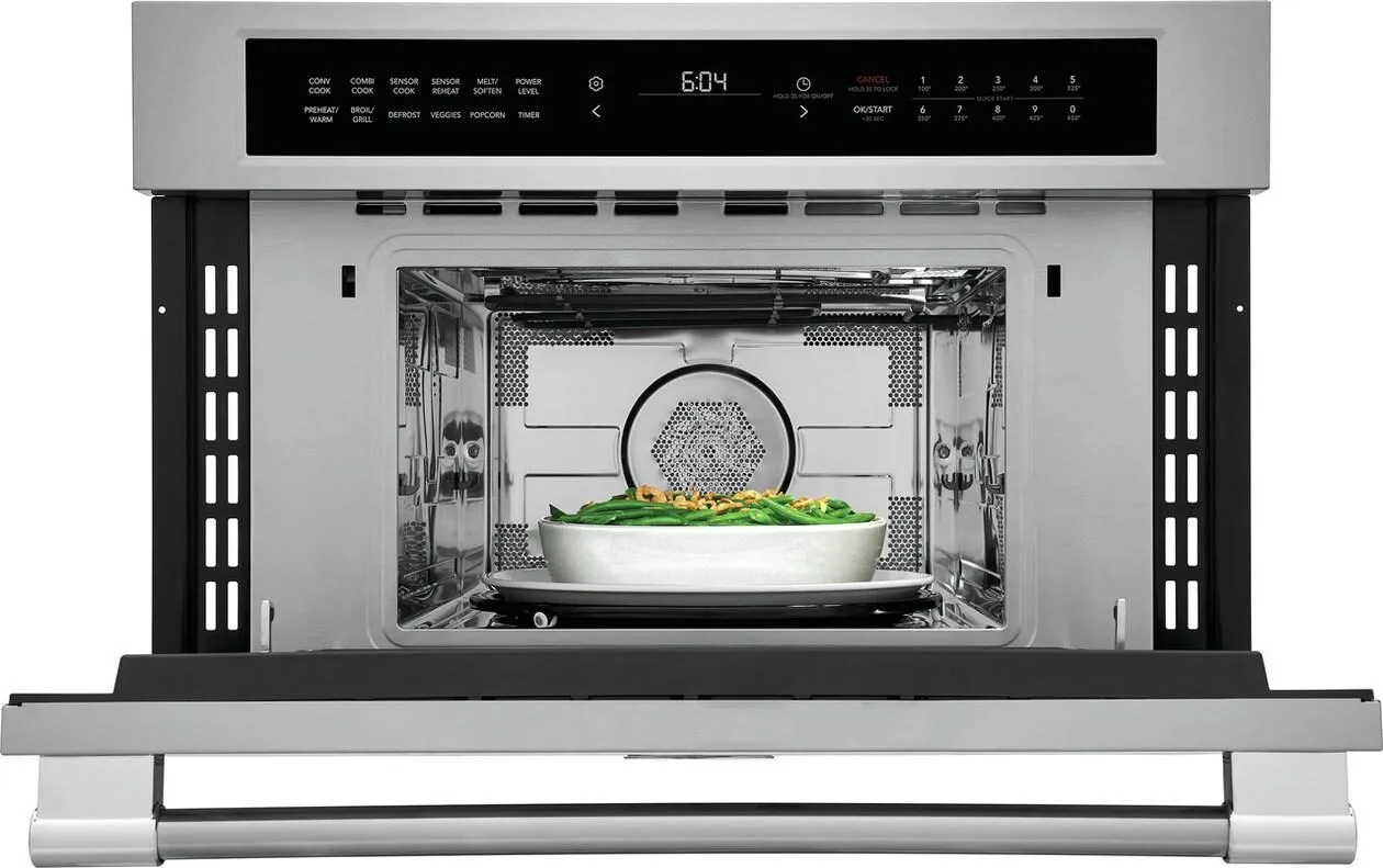 Frigidaire PMBD3080AF Frigidaire Professional 30" Built-In Convection Microwave Oven With Drop-Down Door
