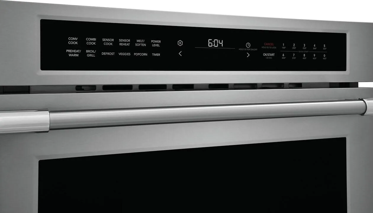 Frigidaire PMBD3080AF Frigidaire Professional 30" Built-In Convection Microwave Oven With Drop-Down Door