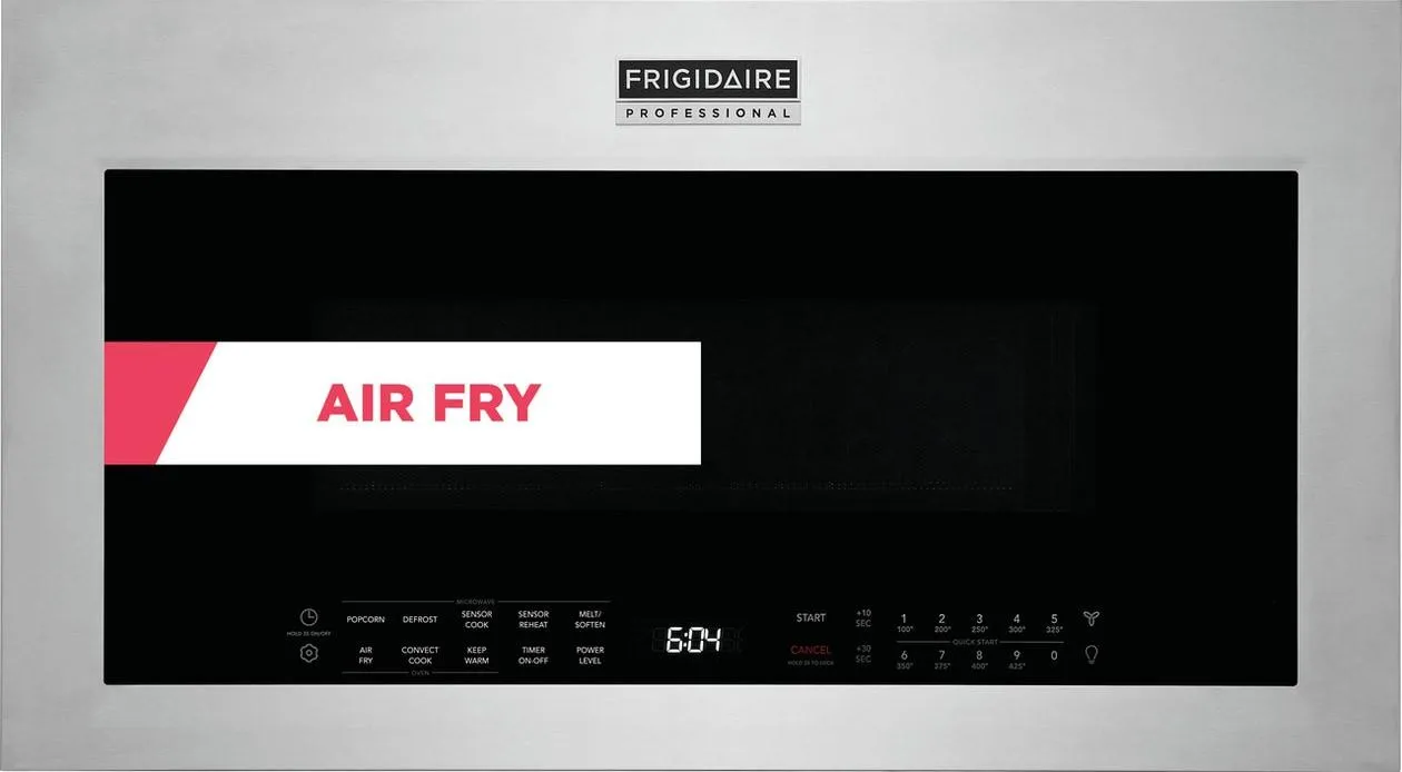 Frigidaire PMOS1980AF Frigidaire Professional 1.9 Cu. Ft. Over-The Range Microwave With Air Fry