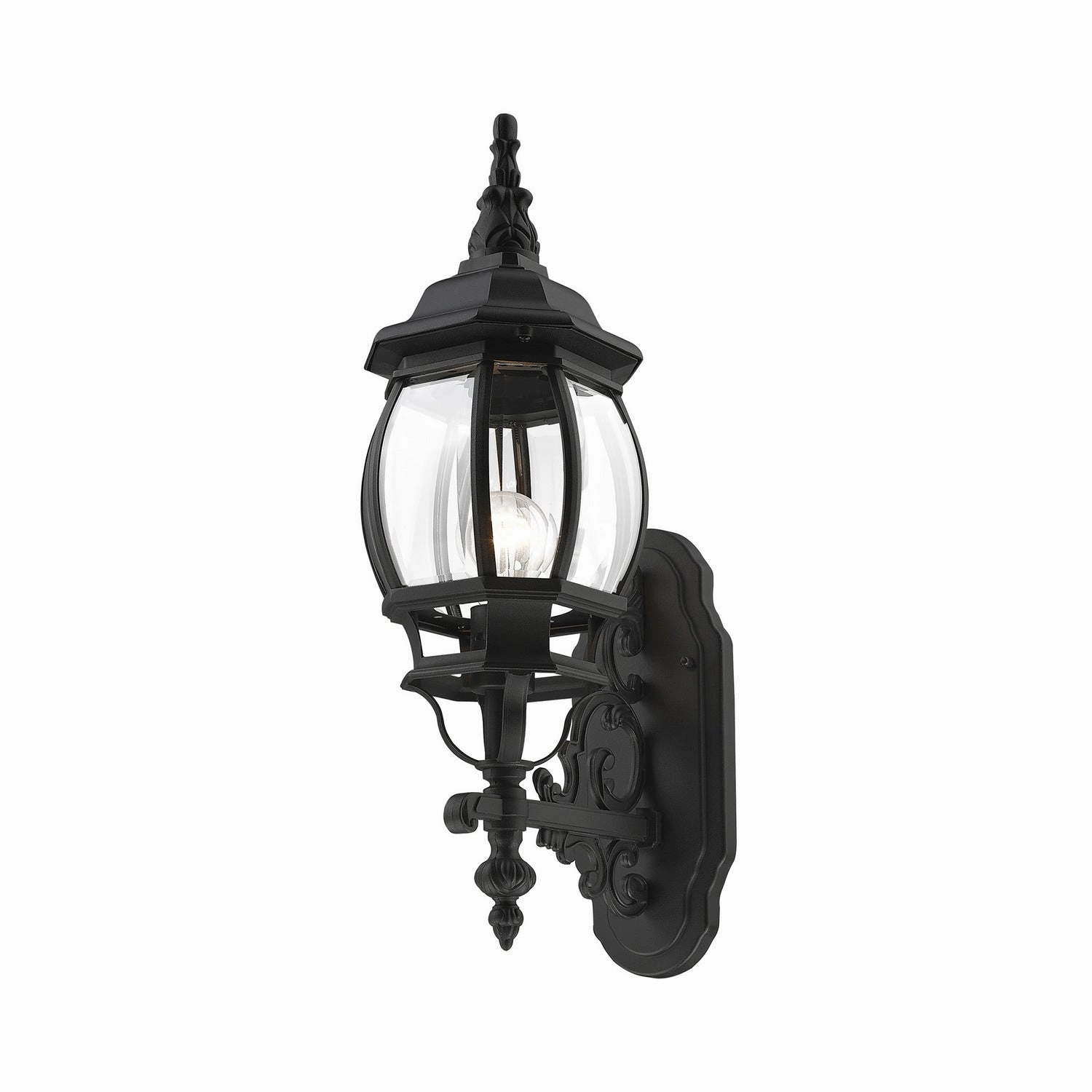 Frontenac One Light Outdoor Wall Lantern Textured Black