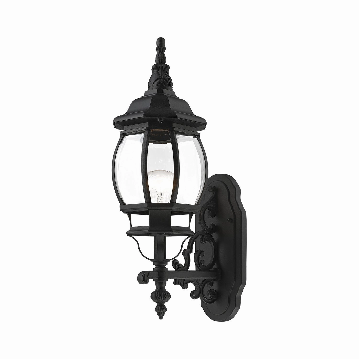 Frontenac One Light Outdoor Wall Lantern Textured Black