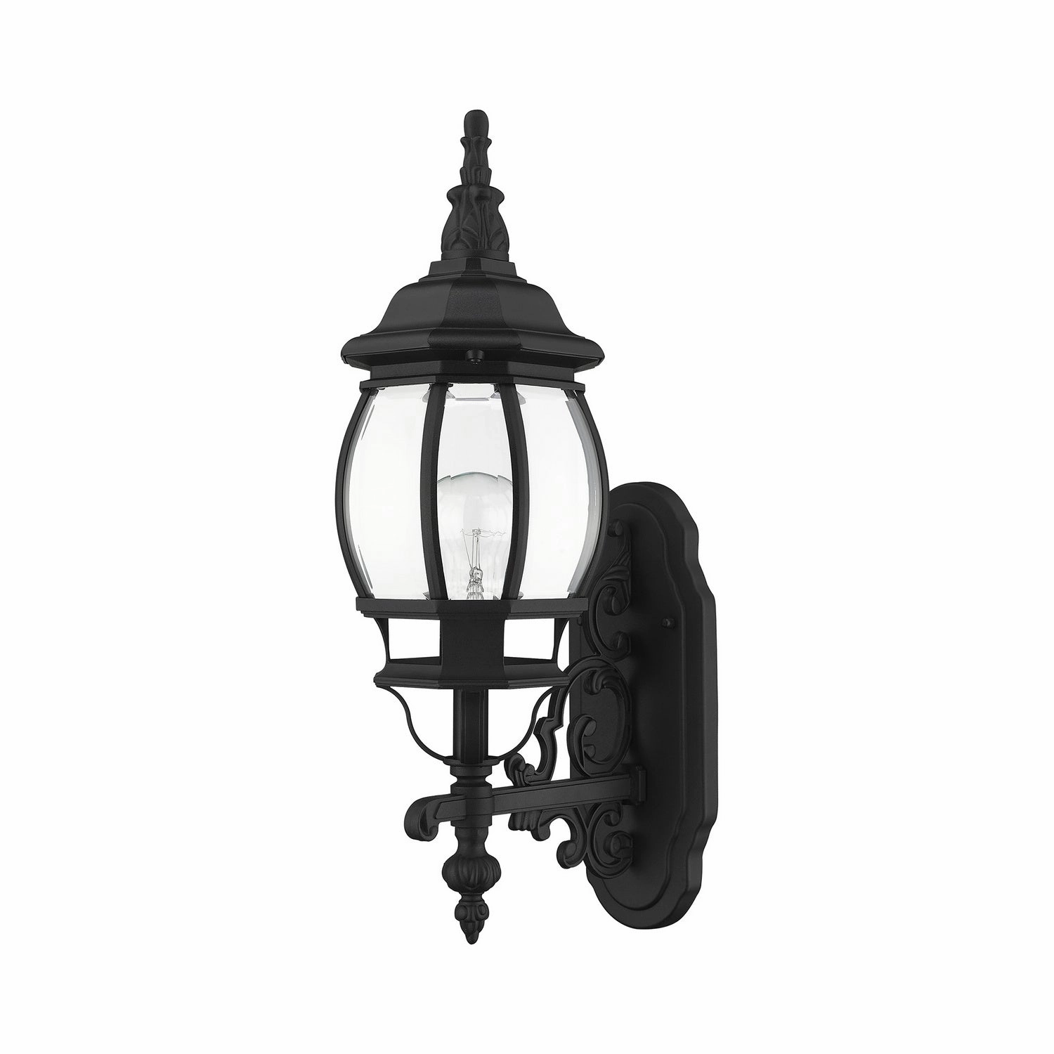 Frontenac One Light Outdoor Wall Lantern Textured Black