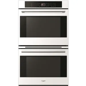 Fulgor Milano F7DP30W1 30'' Self Cleaning Double Wall Oven - Stainless Steel - White