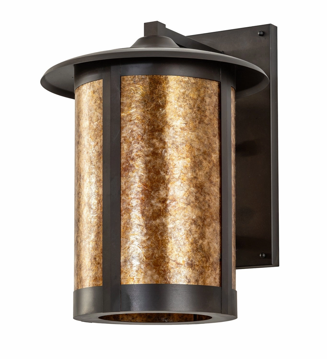 Fulton One Light Wall Sconce Craftsman Brown