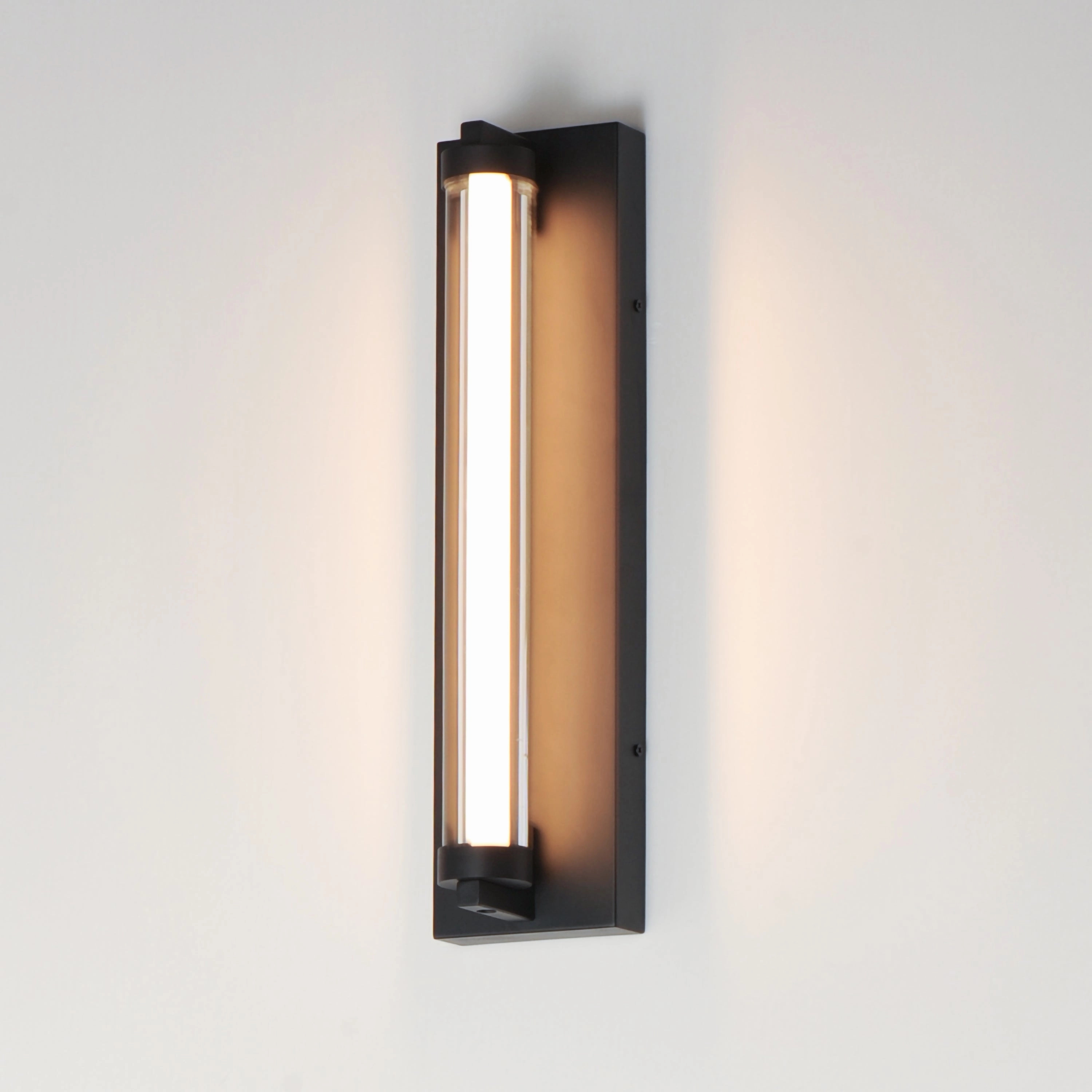 Fuse Outdoor LED Outdoor Wall Sconce Black / Gold