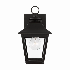 Galena One Light Outdoor Wall Sconce Textured BlackOutdoor wall sconces with motion sensor