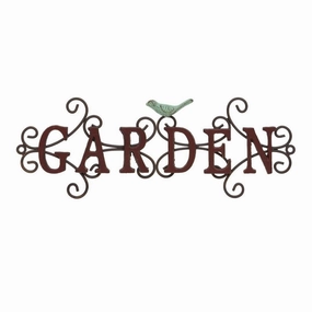 Garden Signoutdoor garden decorative ornaments
