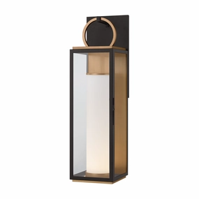 Gareth 1-Light Outdoor Wall SconceWeatherproof outdoor lighting