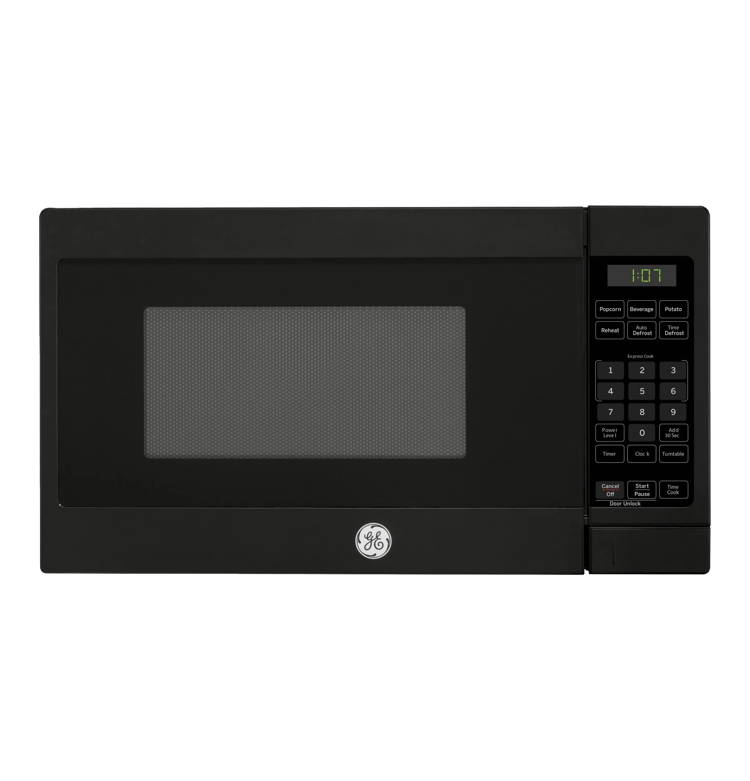 Ge Appliances GCHK07N1WBB Ge? 0.7 Cu. Ft. Spacemaker? Countertop Microwave Oven