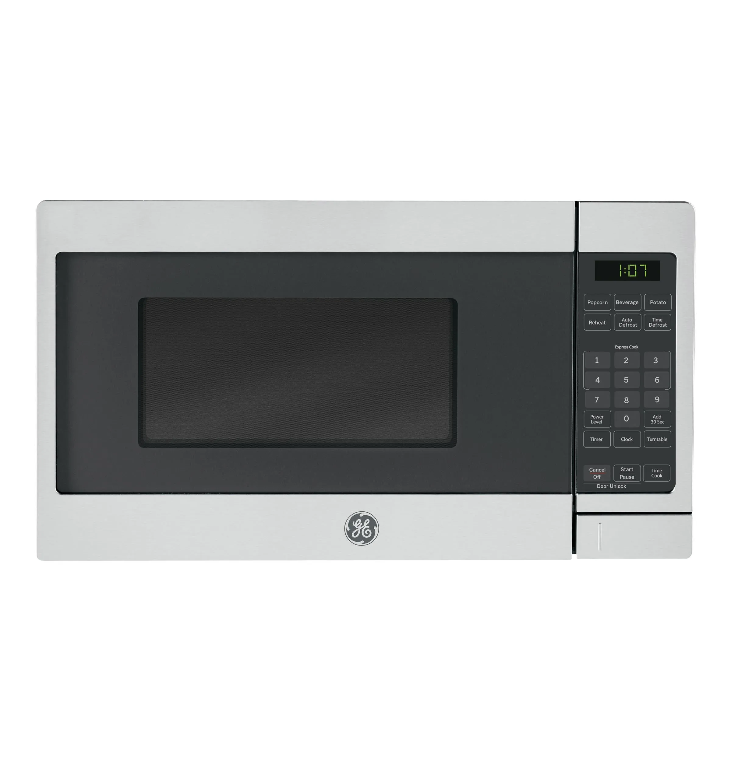 Ge Appliances GCST07N1WSS Ge? 0.7 Cu. Ft. Capacity Countertop Microwave Oven
