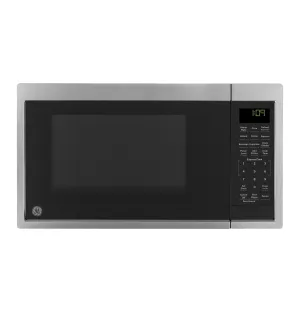 Ge Appliances GCST09N1WSS Ge? 0.9 Cu. Ft. Capacity Countertop Microwave Oven
