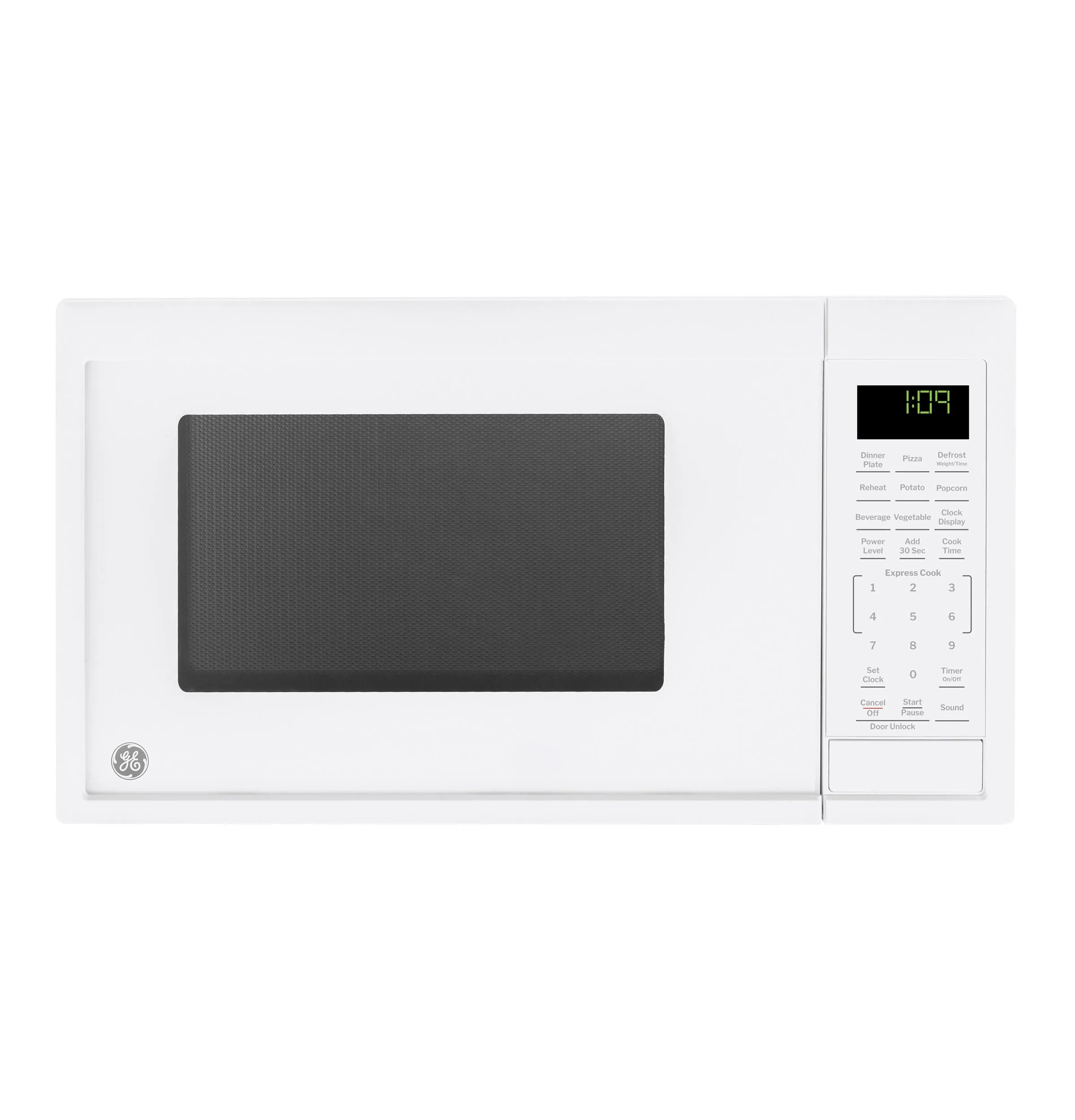 Ge Appliances GCST09N1WWW Ge? 0.9 Cu. Ft. Capacity Countertop Microwave Oven