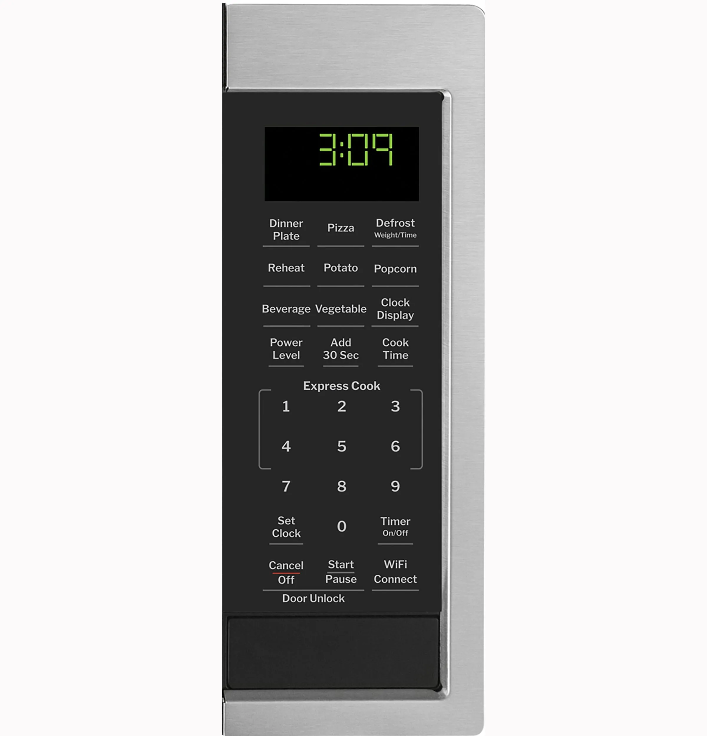 Ge Appliances GCST09U1WSS Ge? 0.9 Cu. Ft. Capacity Smart Countertop Microwave Oven With Scan-To-Cook Technology