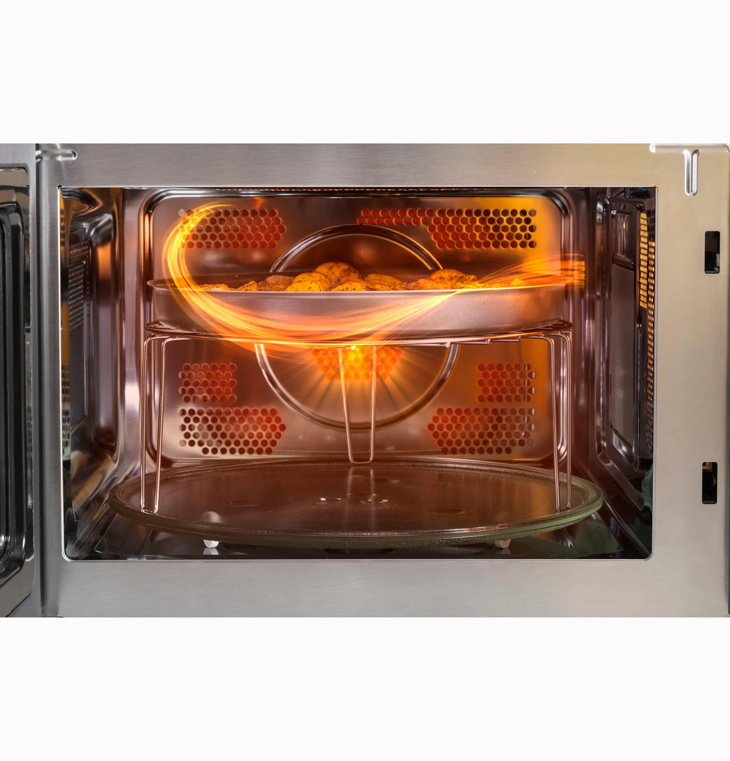 Ge Appliances GCST10A1WSS Ge? 1.0 Cu. Ft. Capacity Countertop Convection Microwave Oven With Air Fry