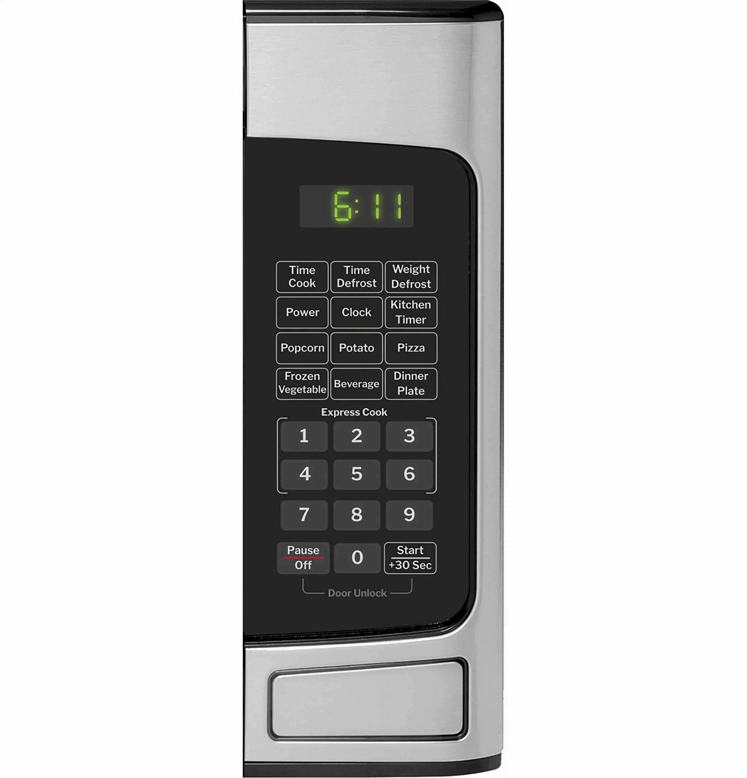 Ge Appliances GCST11X1WSS Ge? 1.1 Cu. Ft. Capacity Countertop Microwave Oven