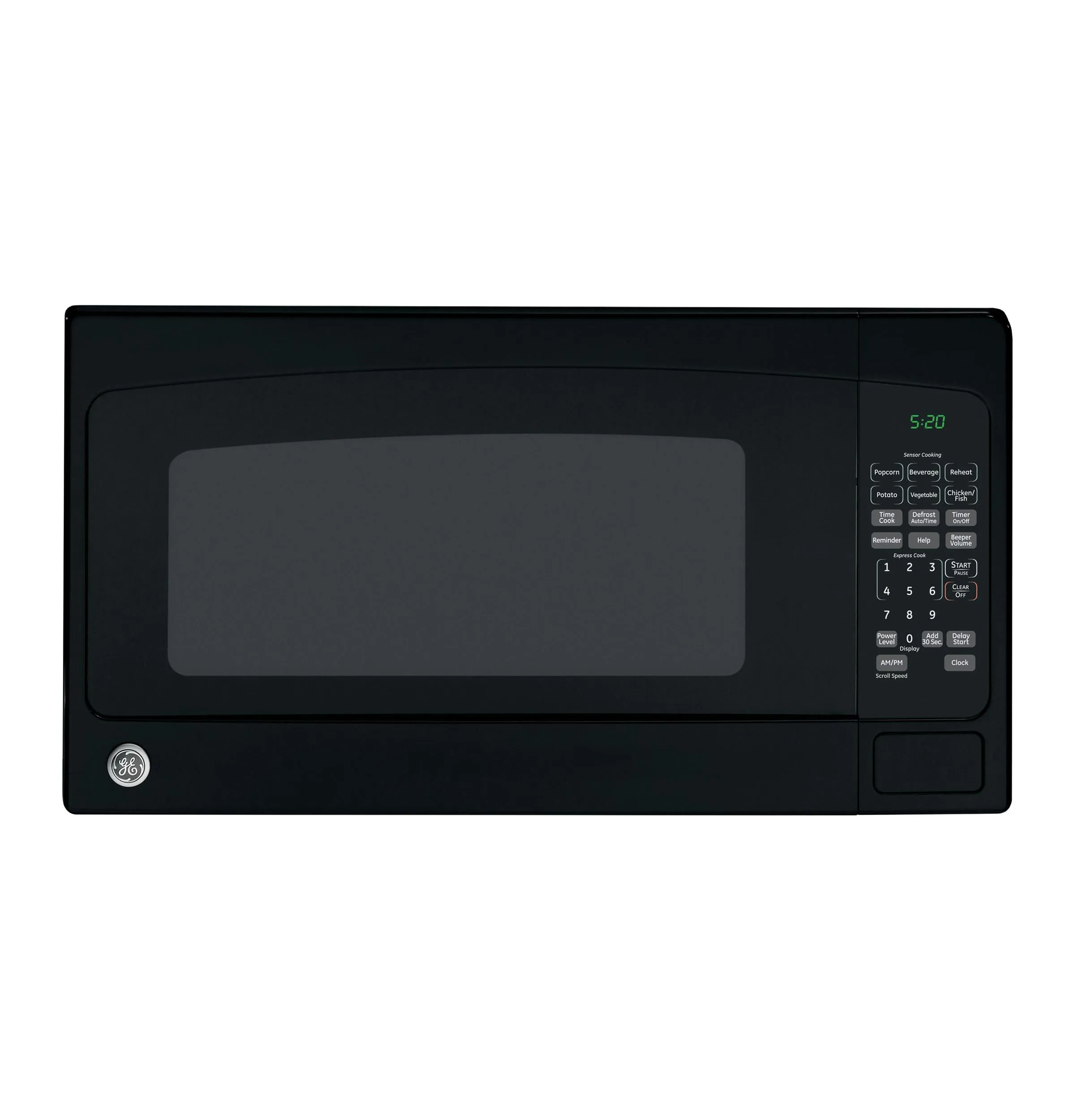 Ge Appliances GCST20S1WBB Ge? 2.0 Cu. Ft. Capacity Countertop Microwave Oven