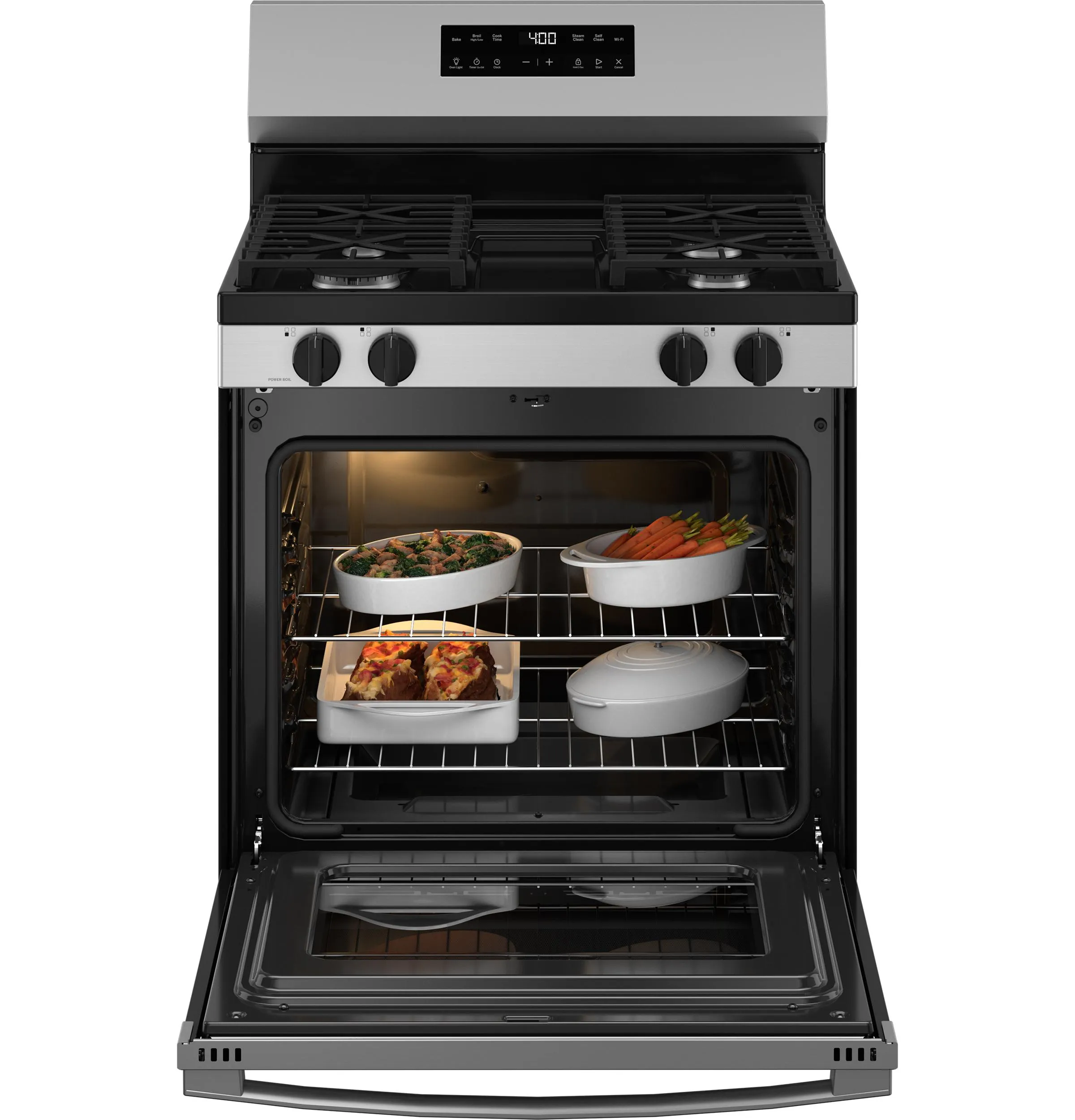 Ge Appliances GGF400PVSS Ge? 30" Free-Standing Gas Range