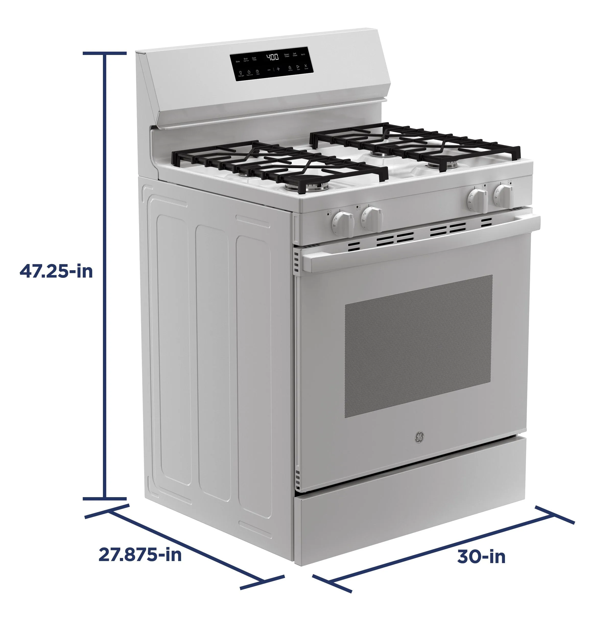 Ge Appliances GGF400PVWW Ge? 30" Free-Standing Gas Range