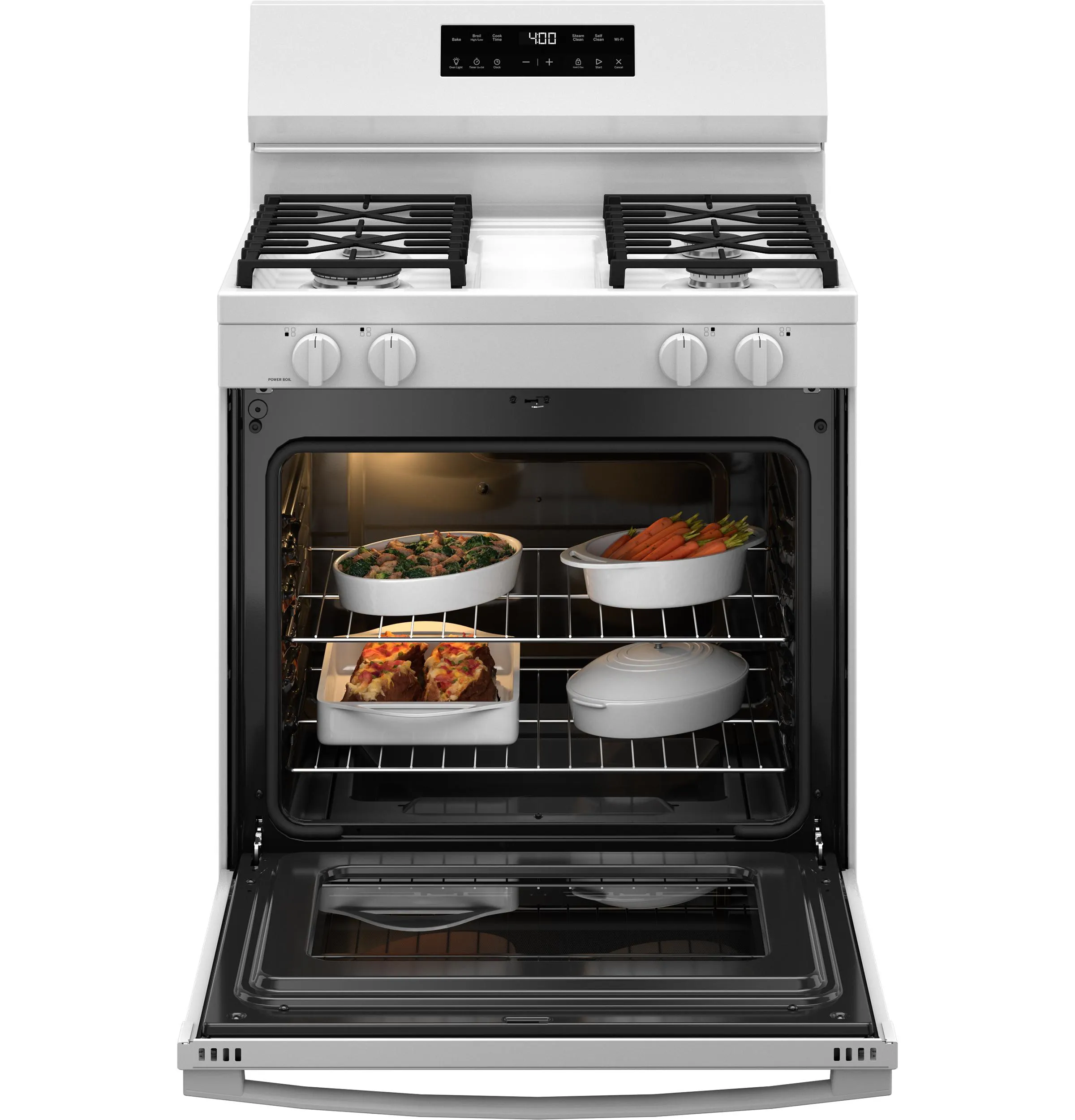 Ge Appliances GGF400PVWW Ge? 30" Free-Standing Gas Range