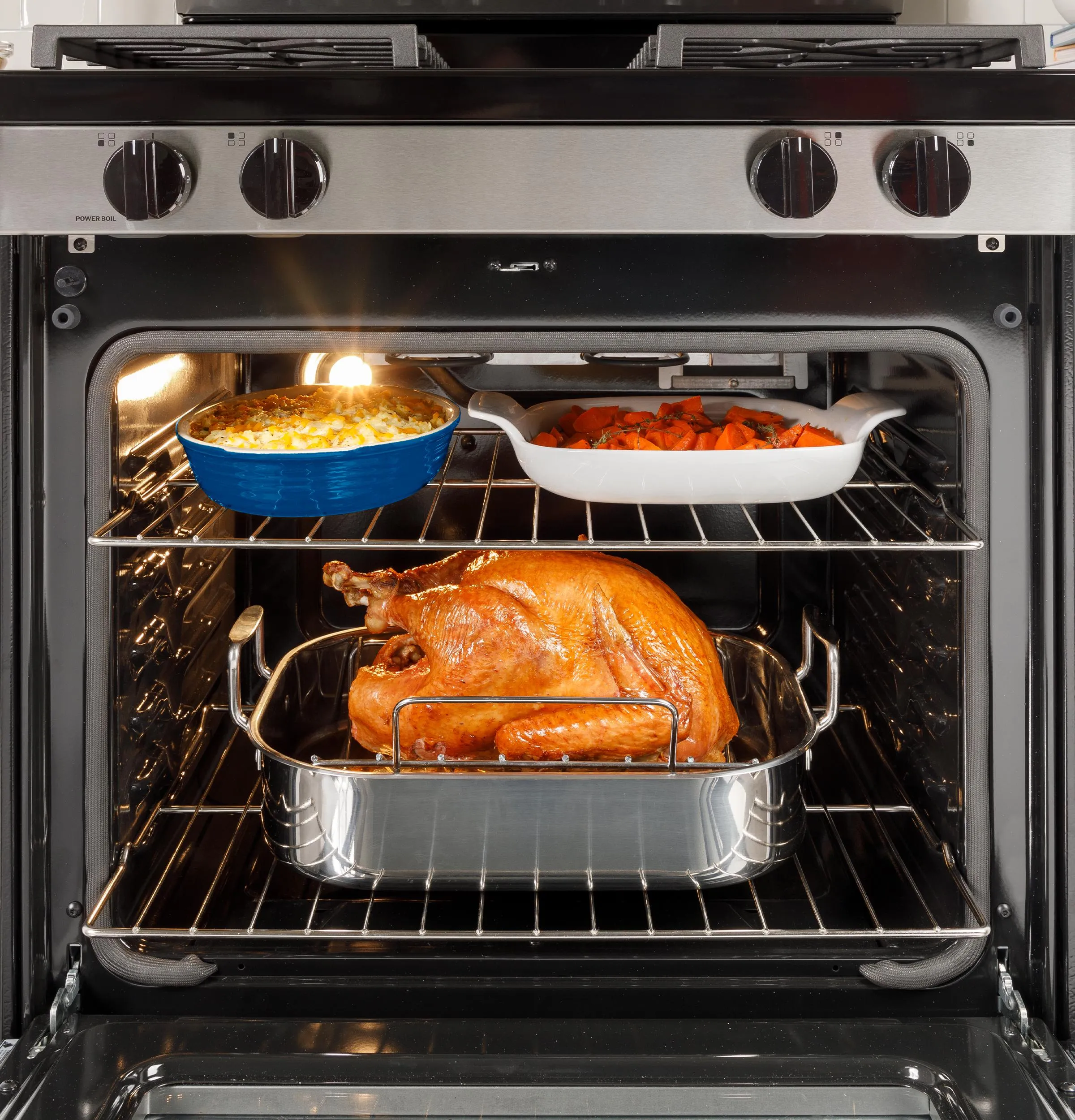 Ge Appliances GGF500PVSS Ge? 30" Free-Standing Gas Range With Crisp Mode