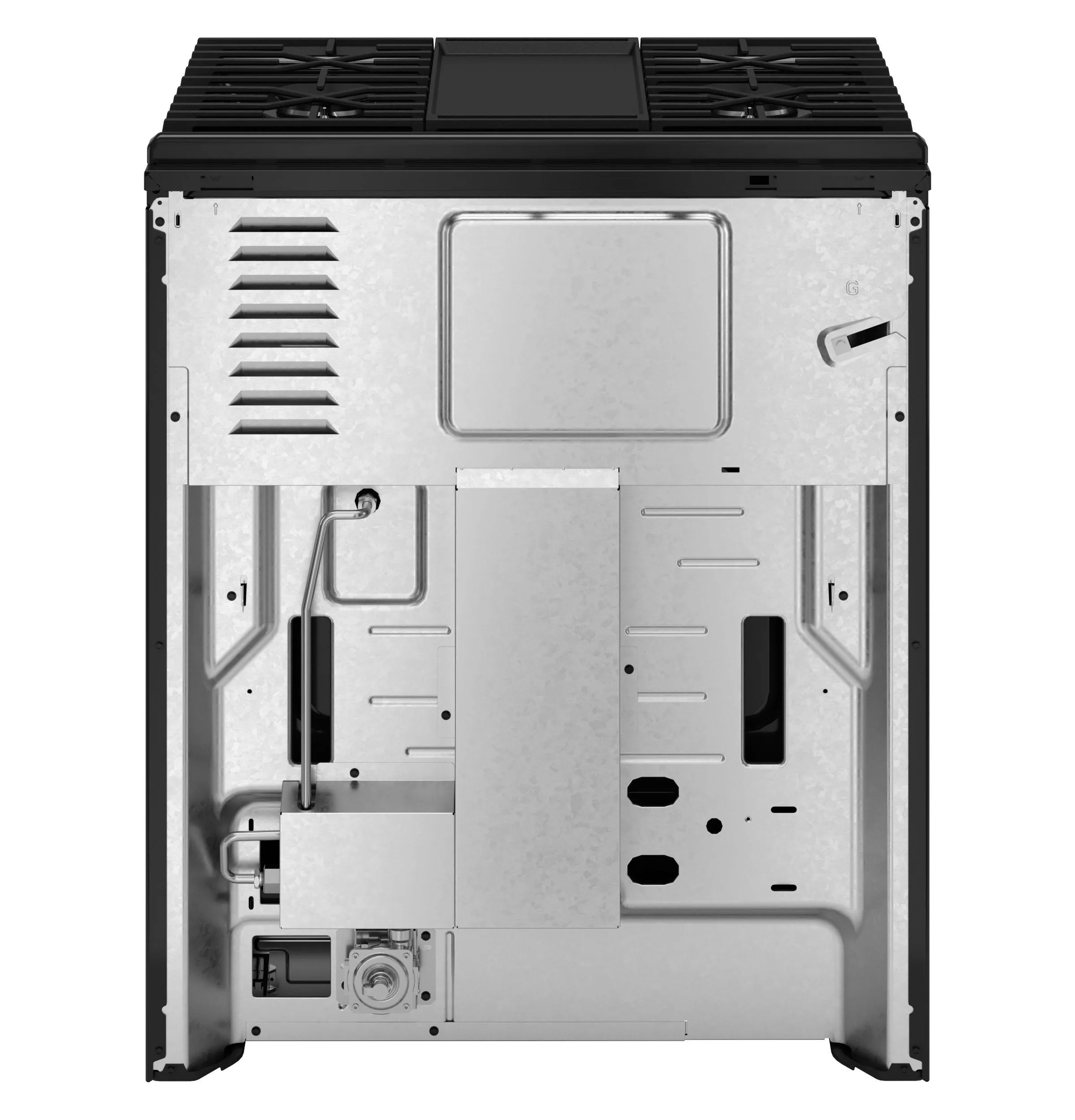 Ge Appliances GGS600AVFS Ge? 30" Slide-In Front-Control Convection Gas Range With No Preheat Air Fry And Easywash&#8482; Oven Tray