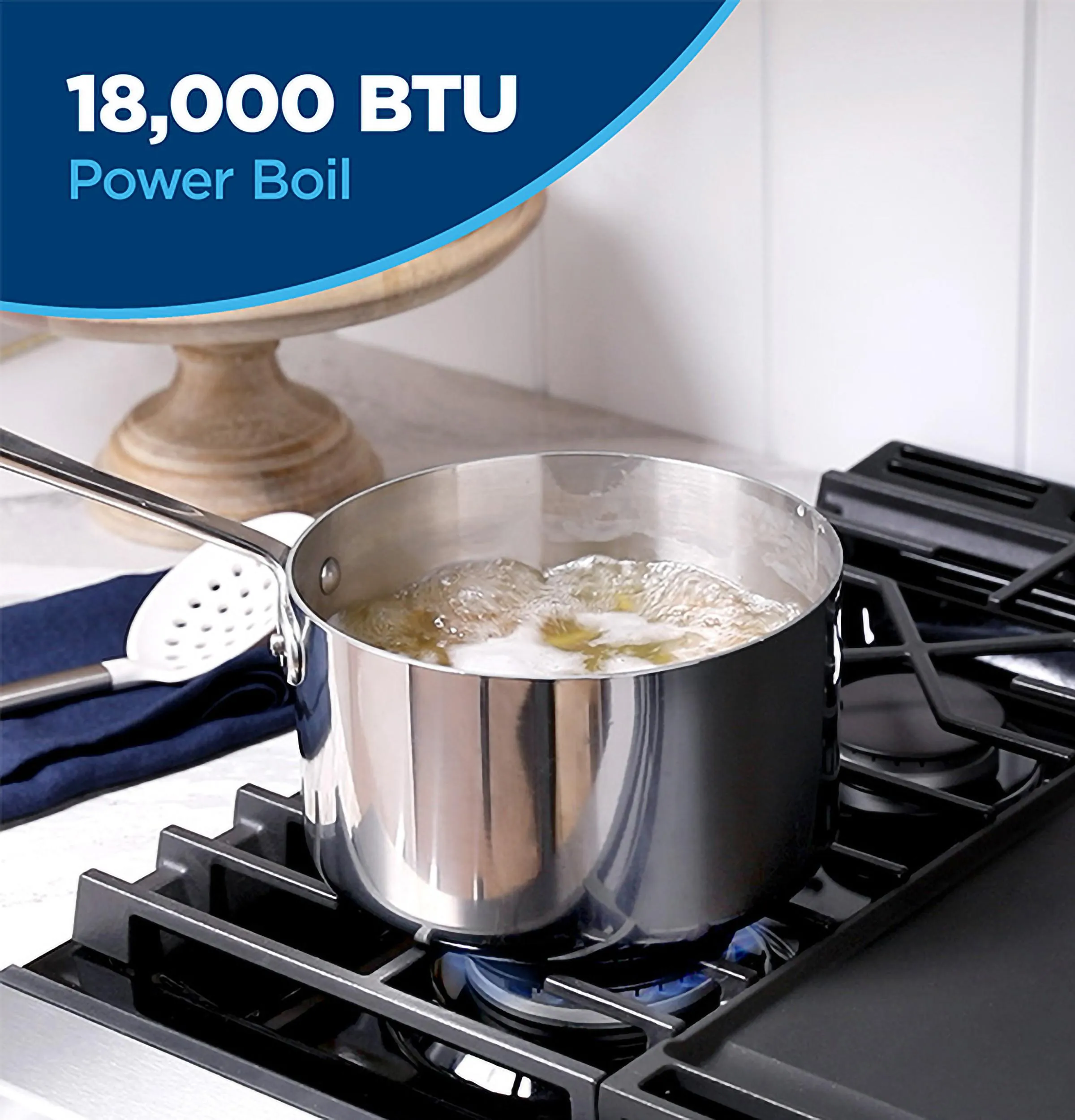 Ge Appliances GGS600AVFS Ge? 30" Slide-In Front-Control Convection Gas Range With No Preheat Air Fry And Easywash&#8482; Oven Tray