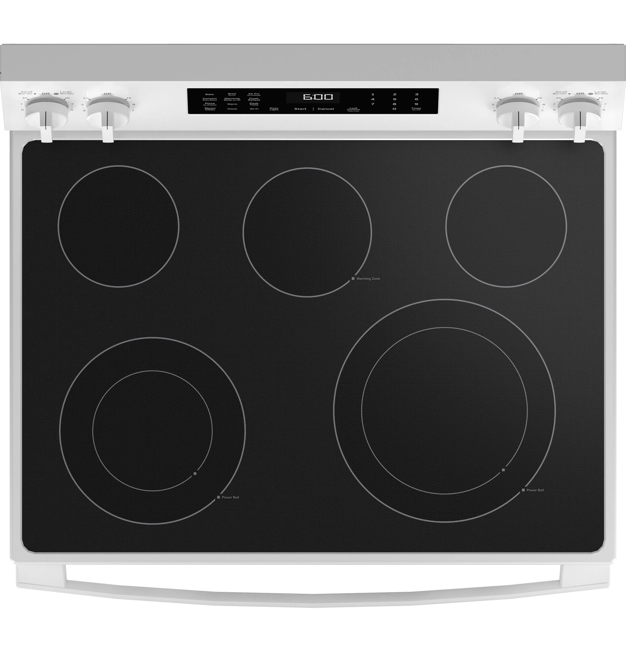 Ge Appliances GRF600AVWW Ge? 30" Free-Standing Electric Convection Range With No Preheat Air Fry And Easywash&#8482; Oven Tray