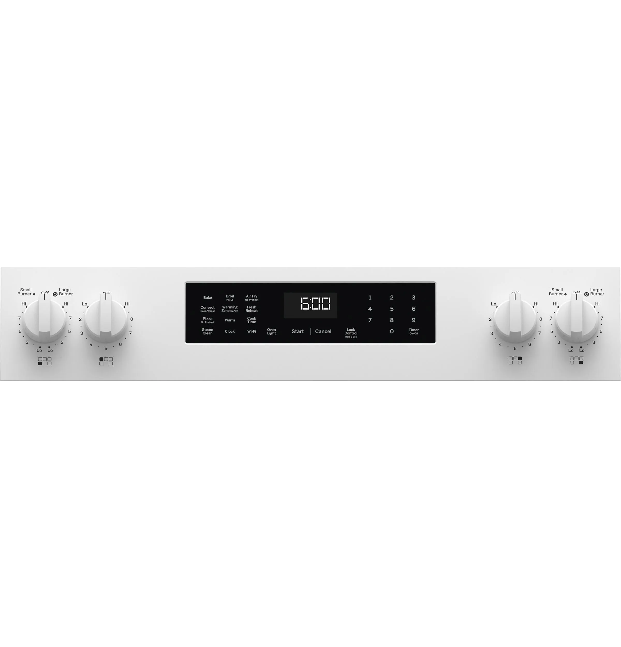 Ge Appliances GRF600AVWW Ge? 30" Free-Standing Electric Convection Range With No Preheat Air Fry And Easywash&#8482; Oven Tray