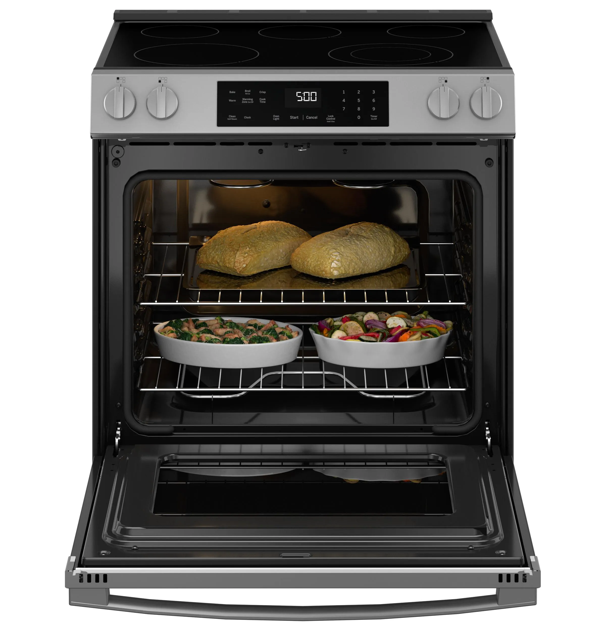 Ge Appliances GRS500PVSS Ge? 30" Slide-In Electric Range
